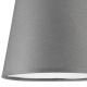Replacement lampshade ELLIE E27 d. 15 cm grey