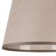 Replacement lampshade LORENZO E27 d. 16 cm beige