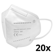 Respirator children's size FFP2 Kids NR CE 0370 white 20pcs