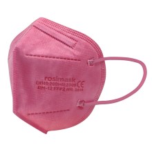 Respirator children's size FFP2 ROSIMASK MR-12 NR pink 1pc