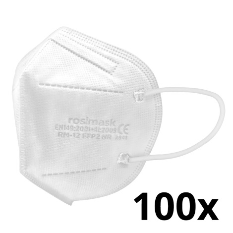 Respirator children's size FFP2 ROSIMASK MR-12 NR white 100pcs