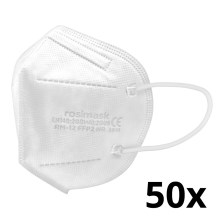 Respirator children's size FFP2 ROSIMASK MR-12 NR white 50pcs
