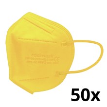 Respirator children's size FFP2 ROSIMASK MR-12 NR yellow 50pcs
