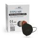 Respirator FFP2 NR CE 0598 Black 1pc