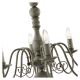 Searchlight - Chandelier on a chain GREYTHORNE 8xE14/40W/230V
