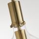 Searchlight - Chandelier on a string MARGARITA 1xE27/60W/230V brass