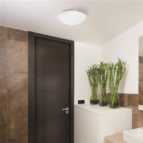 Searchlight - Bathroom ceiling light FLUSH 3xE27/60W/230V IP44
