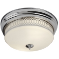 Searchlight - Ceiling light EDINBURGH 2xE27/40W/230V chrome