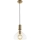 Searchlight - Chandelier on a string MARGARITA 1xE27/60W/230V brass