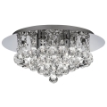Searchlight - Crystal ceiling light HANNA 4xG9/33W/230V