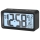 Sencor - Alarm clock with LCD display with thermometer 2xAAA black