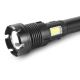 Sencor - LED Rechargeable aluminum flashlight with a power bank function LED/10W/4400 mAh 2000 lm IP44
