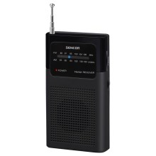 Sencor - Pocket FM/AM radio 2xAAA