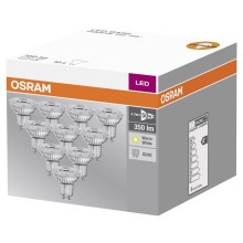 SET 10x LED Bulb GU10/4,3W/230V 2700K - Osram
