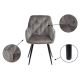 SET 2x Dining chair HANA grey
