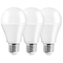 SET 3x LED bulb A60 E27/10W/230V 3000K