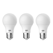 SET 3x LED Bulb A60 E27/4,8W/230V 2700K - GP