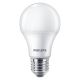 SET 3x LED Bulb Philips A60 E27/10W/230V 2700K