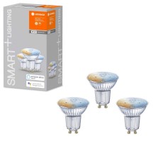 SET 3x LED RGBW Dimming bulb SMART+ GU10/5W/230V 2700K-6500K Wi-Fi - Ledvance