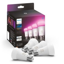 SET 4x LED Dimmable bulb Philips Hue White And Color Ambience E27/6,5W/230V 2000-6500K