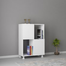 Shelf piece RIVER 84,2x60 cm cm white