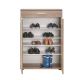 Shoe cabinet 108x73 cm brown