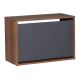 Shoe cabinet 42x60 cm brown/anthracite