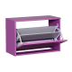 Shoe cabinet 42x60 cm purple