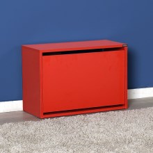 Shoe cabinet 42x60 cm red