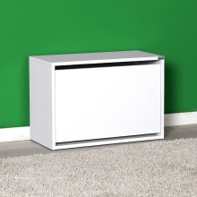 Shoe cabinet 42x60 cm white