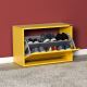 Shoe cabinet 42x60 cm yellow