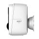 Smart camera with sensor Full HD 1080p 5V 9600 mAh IP65 Wi-Fi Tuya white