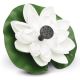 Solar fountain 1,4W/7V white water lily
