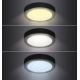 LED Ceiling light LED/24W/230V 3000/4000/6000K black round