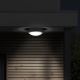 LED Outdoor ceiling light with sensor SIENA LED/20W/230V 4000K d. 23 cm IP54