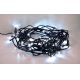 LED Outdoor Christmas chain 100xLED/8 functions IP44 13m cool white
