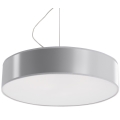 Sollux SL.0119 - Chandelier on a string ARENA 45 3xE27/60W/230V grey