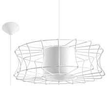 Sollux SL.0299 - Chandelier on a string SALERNO 1xE27/60W/230V white