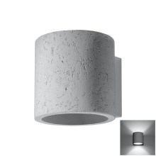 Sollux SL.0486 - Wall light ORBIS 1xG9/40W/230V beton