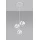Chandelier on a string TULOS 3xE27/60W/230V white