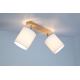 Spotlight APRILLIA 2xE27/25W/230V oak white - FSC certified