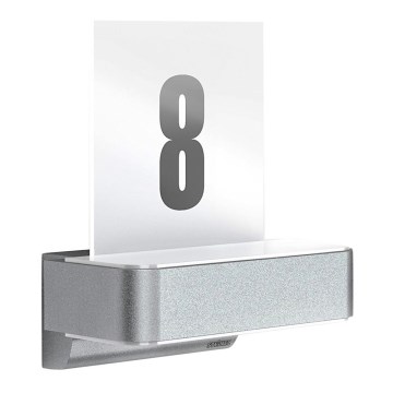 Steinel 035754 - LED House number with sensor L820 LED/12,5W/230V IP44