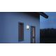 Steinel 065782 - Outdoor wall light with dusk sensor L 22 1xE27/60W/230V IP44 stainless steel