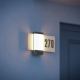 Steinel 067205 - LED House number with sensor L270SC LED/7,8W/230V IP44