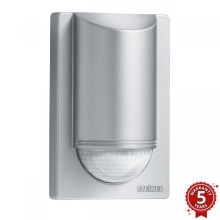 STEINEL 603915 –⁠ Outdoor Infrared Motion Detector IS 2180-2 Silver IP54