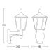 Steinel 617813 - Outdoor wall light with sensor L 15 1xE27/60W/230V IP44
