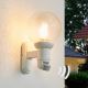 STEINEL 634315 - L 560 S Outdoor sensor wall lamp white IP44