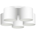 Surface-mounted chandelier ARDEN 5xE27/60W/230V white