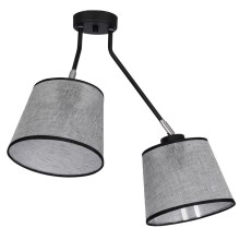 Surface-mounted chandelier ASTA 2xE27/60W/230V black