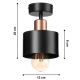 Surface-mounted chandelier BODO 1xE27/60W/230V